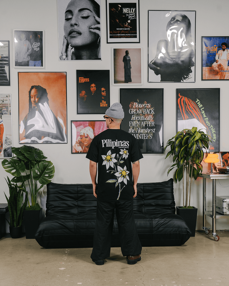 Food For Thought Tee Vol. 3 | Black Classic Tee - trainofthoughtcollective