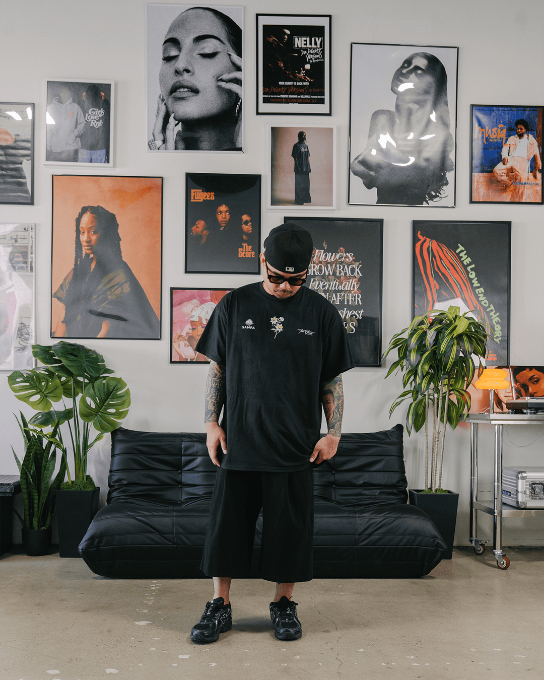 Food For Thought Tee Vol. 3 | Black Classic Tee - trainofthoughtcollective