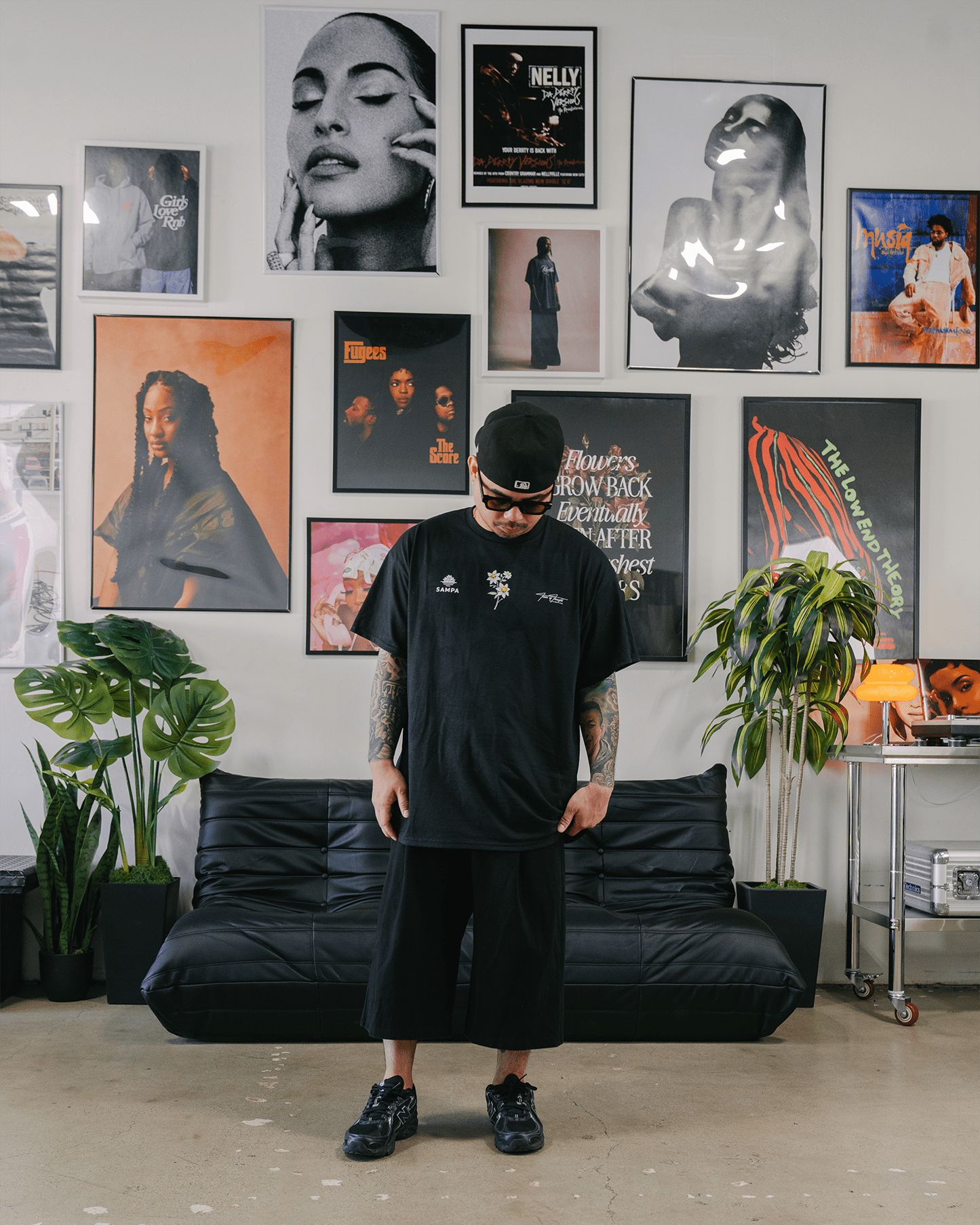Food For Thought Tee Vol. 3 | Black Classic Tee - trainofthoughtcollective