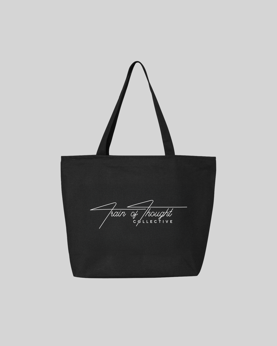 🎁 FREE Train of Thought Collective Black 25L Jumbo Tote Bag (100% off) - trainofthoughtcollective