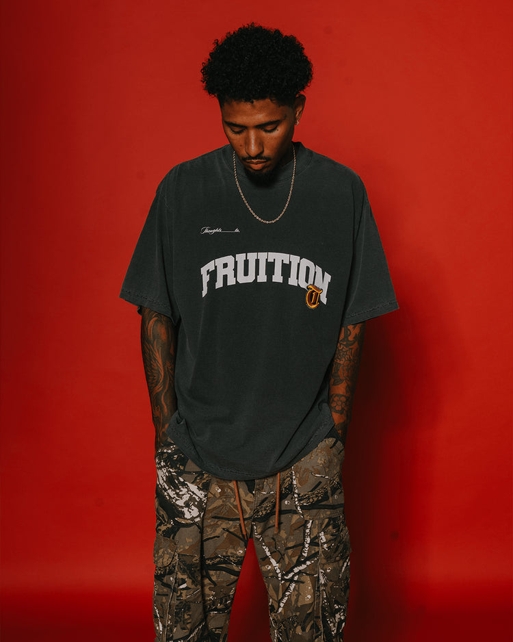 Fruition V2 Applique Oversized Shadow Tee - trainofthoughtcollective