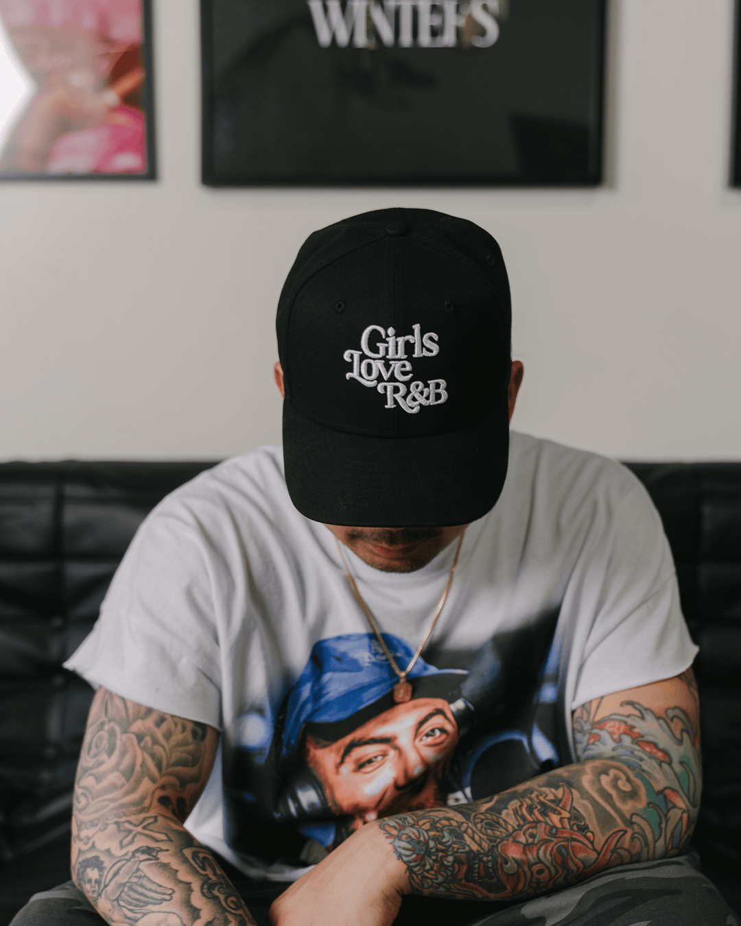 Girls Love R&amp;B | New Era Black Snapback - trainofthoughtcollective