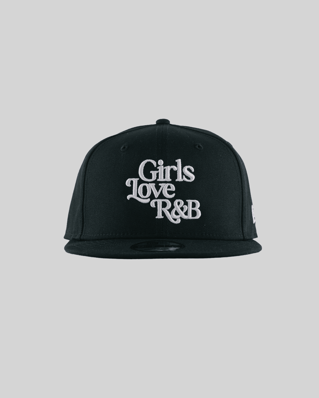 Girls Love R&B | New Era Black Snapback - trainofthoughtcollective