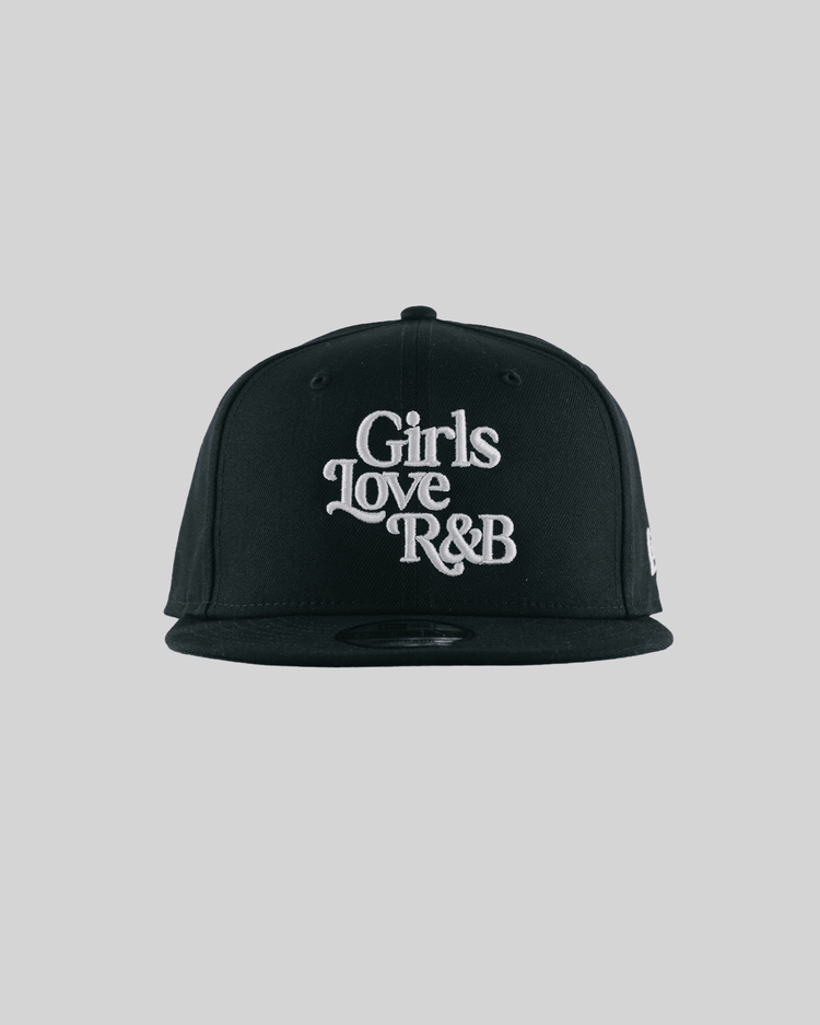 Girls Love R&B | New Era Black Snapback - trainofthoughtcollective
