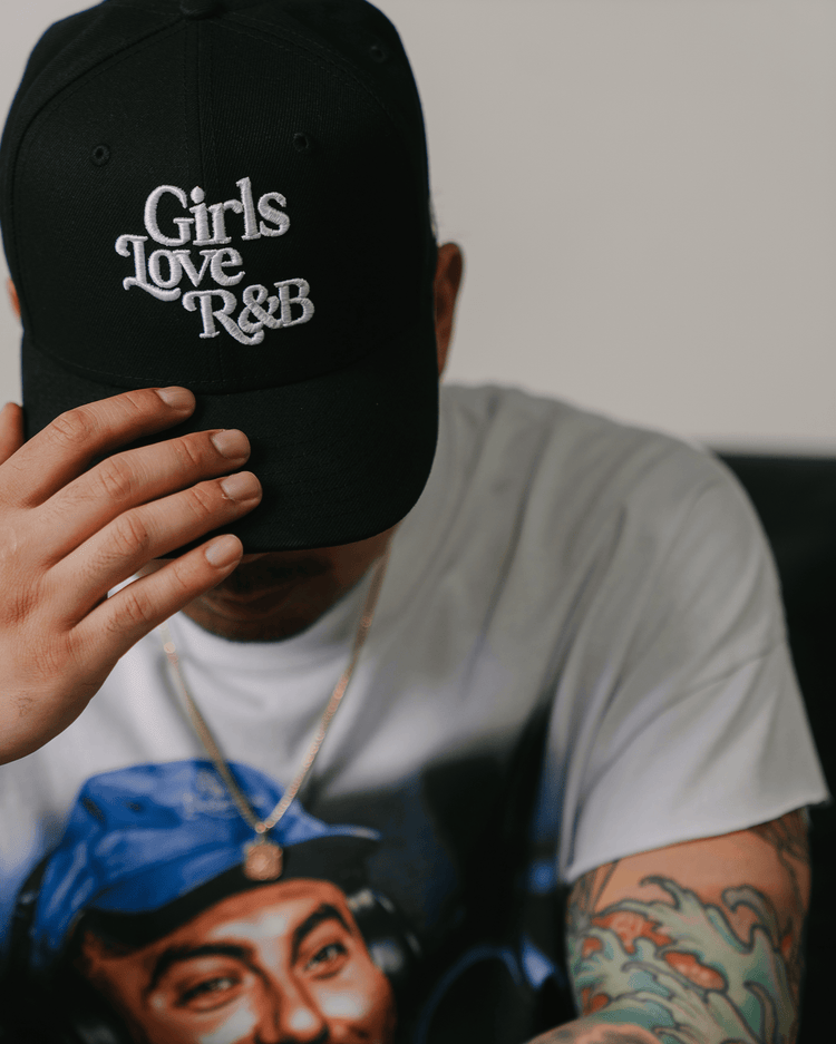 Girls Love R&B | New Era Black Snapback - trainofthoughtcollective