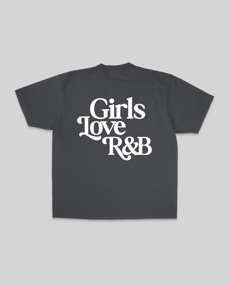Girls Love R&B V1 | Oversized Shadow Graphic Tee - trainofthoughtcollective