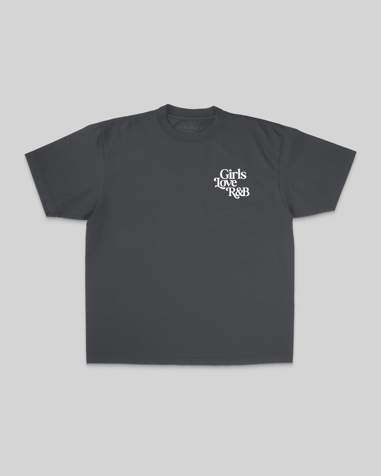 Girls Love R&B V1 | Oversized Shadow Graphic Tee - trainofthoughtcollective