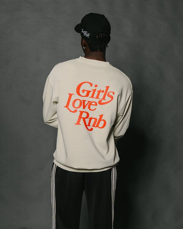 Girls Love Rnb Lunar Rock Crewneck Sweatshirt - trainofthoughtcollective