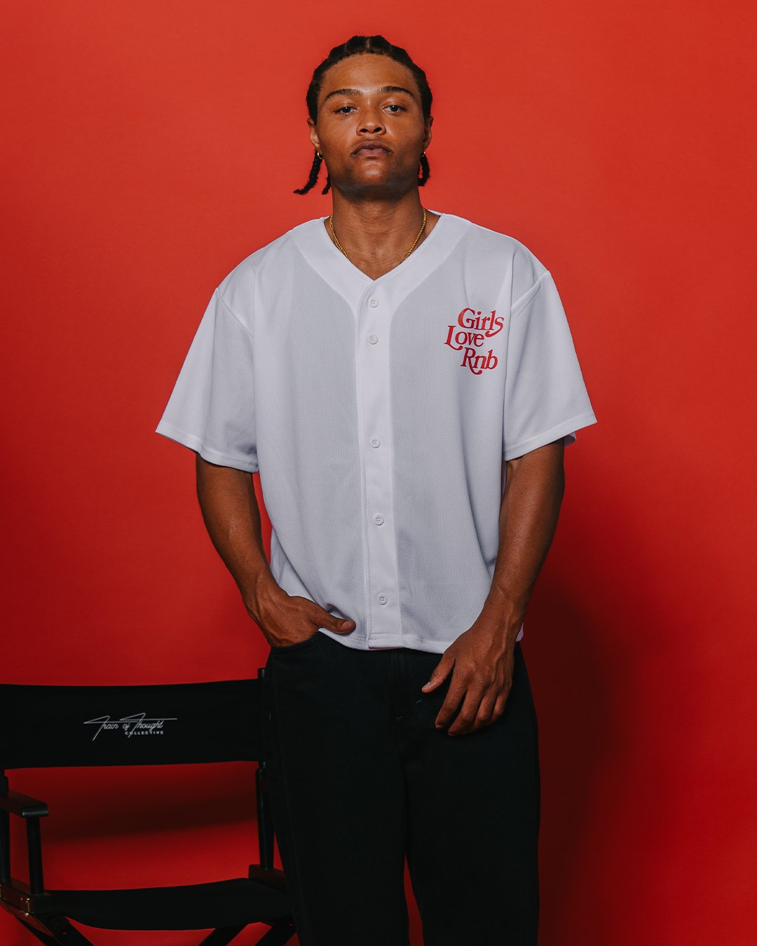 Girls Love Rnb V2 | Cropped Baseball Jersey - trainofthoughtcollective #color_white