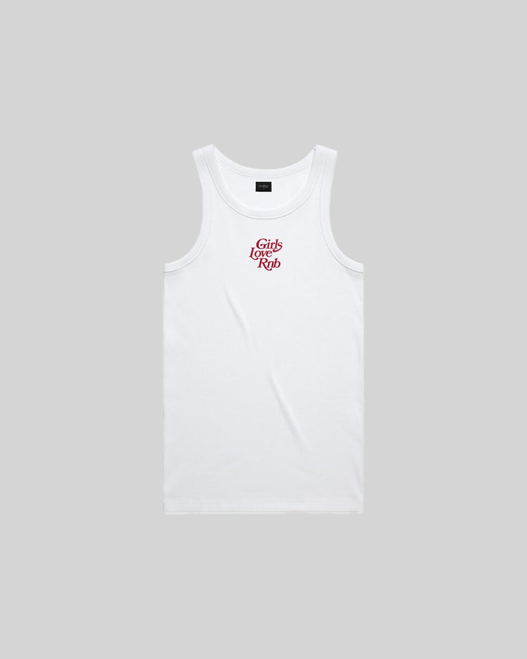 Girls Love Rnb V2 | Men's Ribbed Tank Top - trainofthoughtcollective