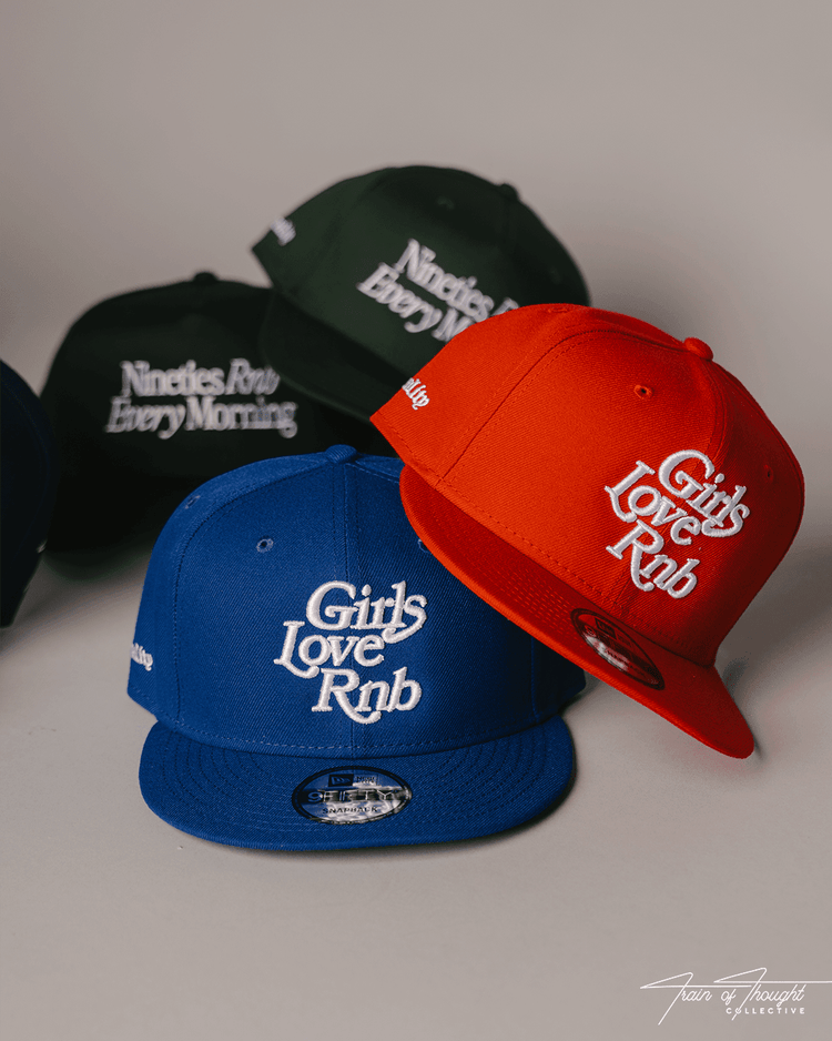 Girls Love Rnb V3 | New Era Snapback - trainofthoughtcollective #color_royal-blue