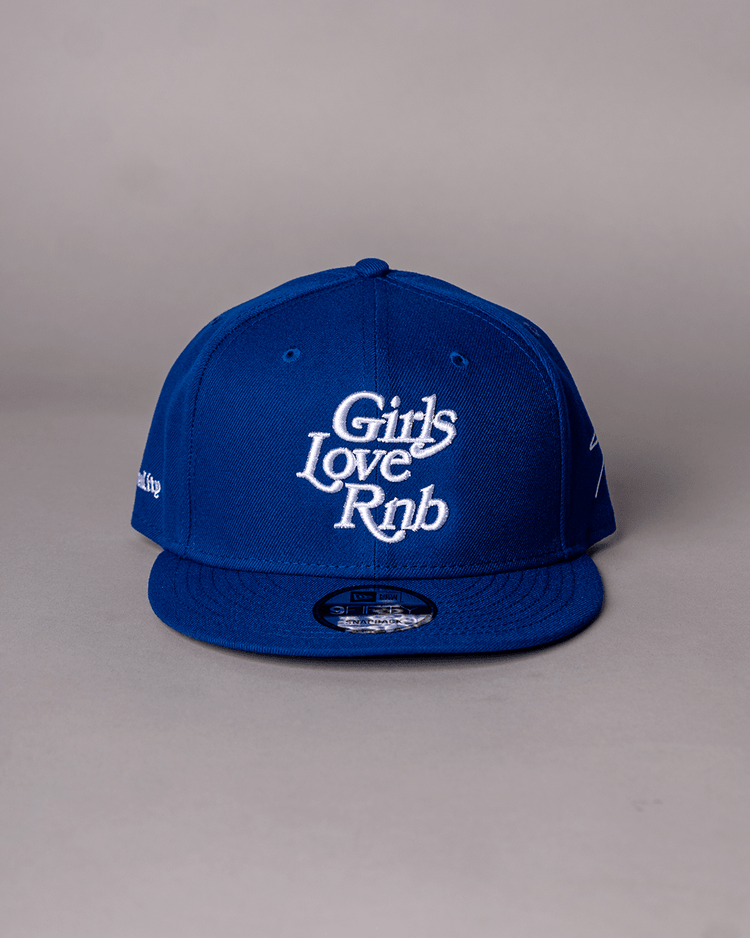 Girls Love Rnb V3 | New Era Snapback - trainofthoughtcollective #color_royal-blue
