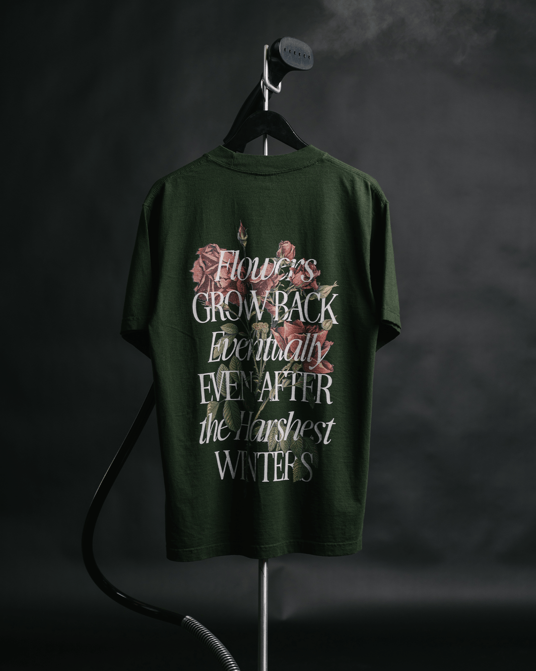 Growth Eventually V2 Green Tee - trainofthoughtcollective