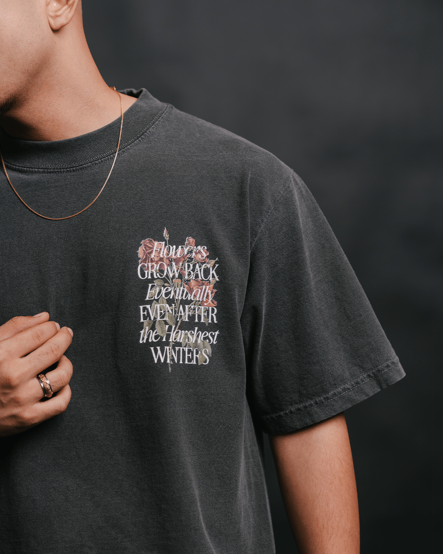 Growth Eventually V2 Shadow Tee - trainofthoughtcollective