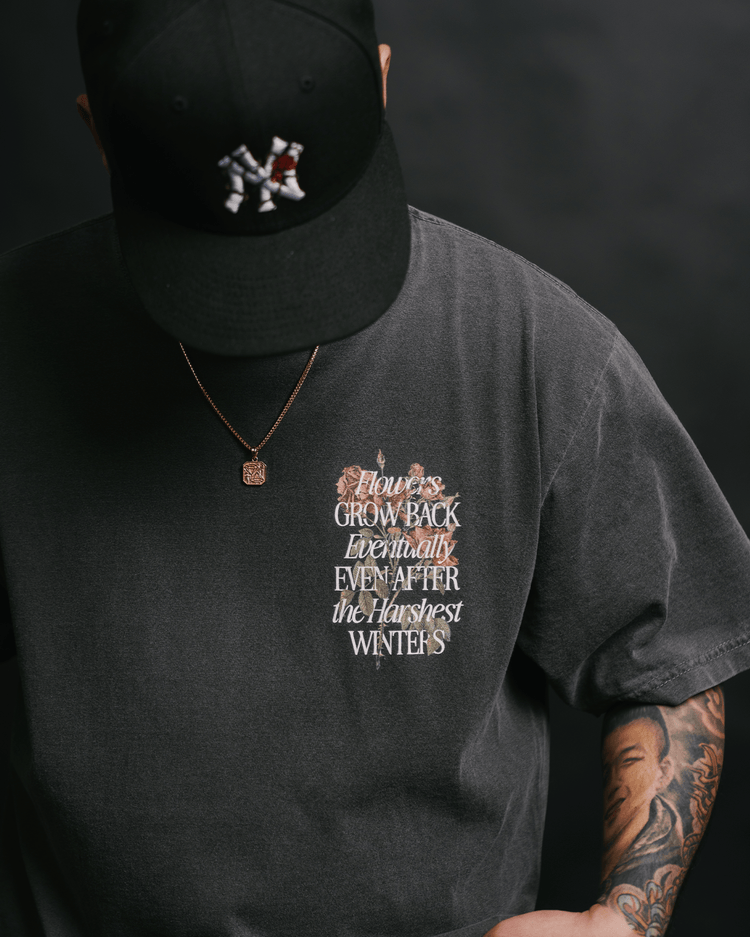 Growth Eventually V2 Shadow Tee - trainofthoughtcollective
