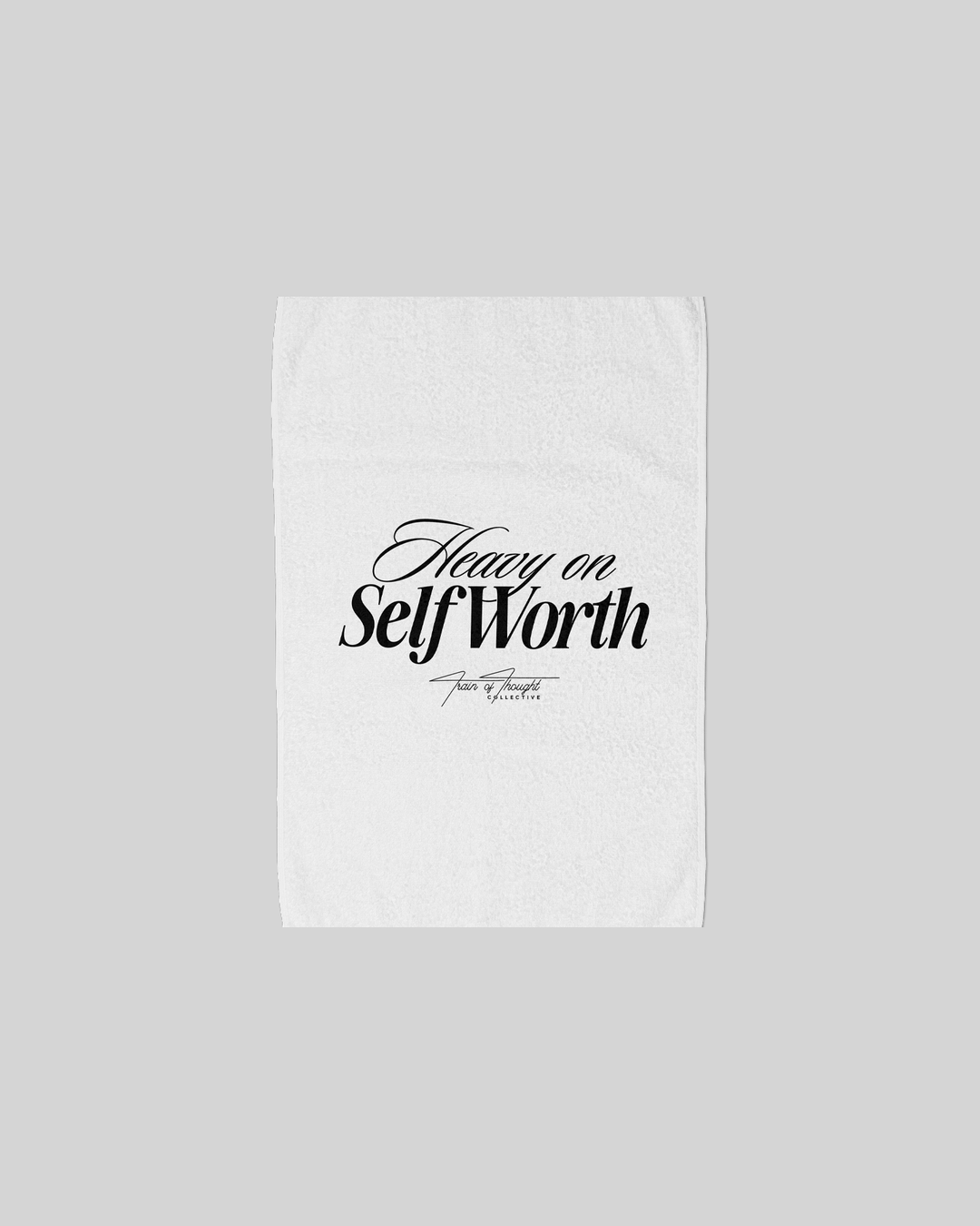 🎁 Heavy on Self Love Gym Towel (100% off) - trainofthoughtcollective