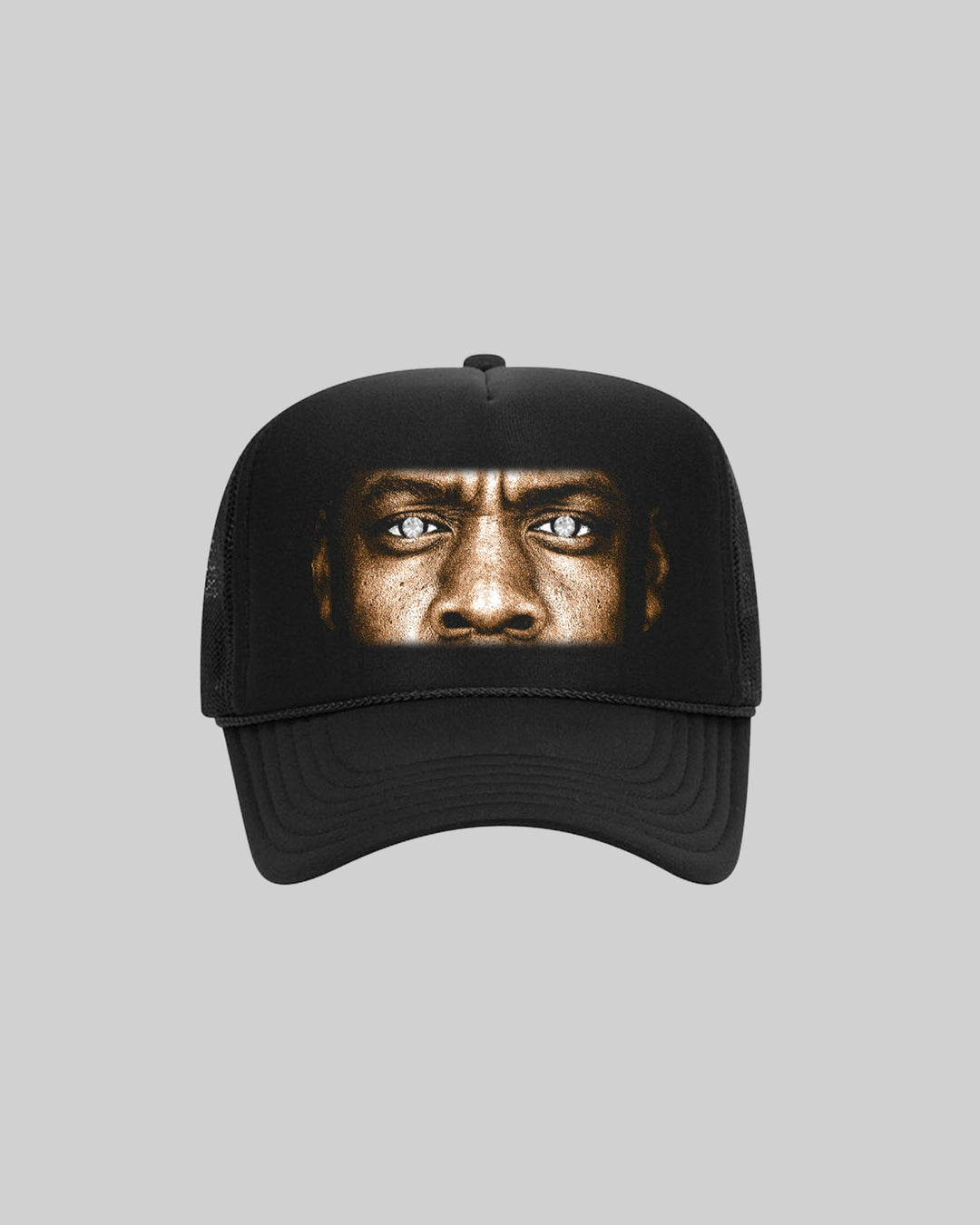 HOV Gem Dept. Black Trucker Hat - trainofthoughtcollective