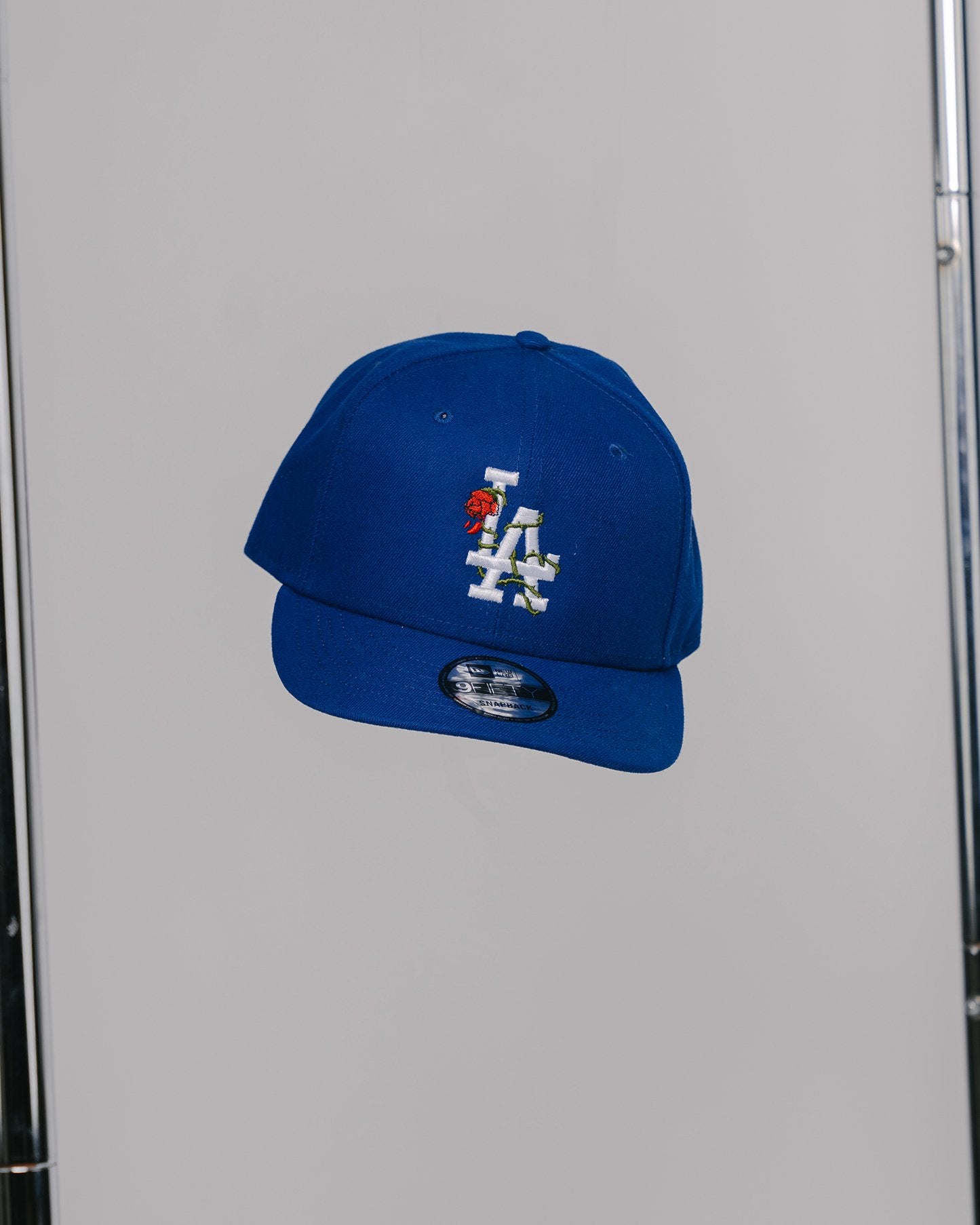 LA City Rose Royal Blue New Era Hat Snapback - trainofthoughtcollective