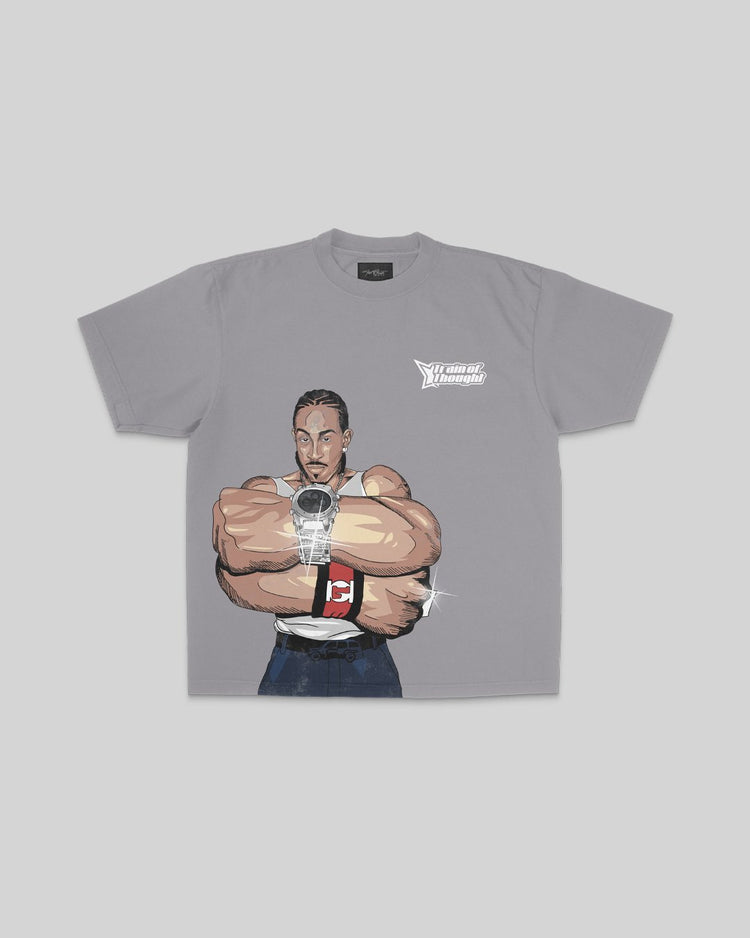 Luda Oversized Cement Tee - trainofthoughtcollective