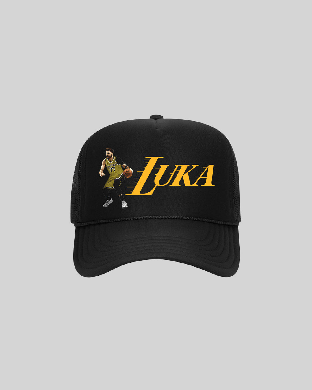 Luka Magic Black Trucker - trainofthoughtcollective