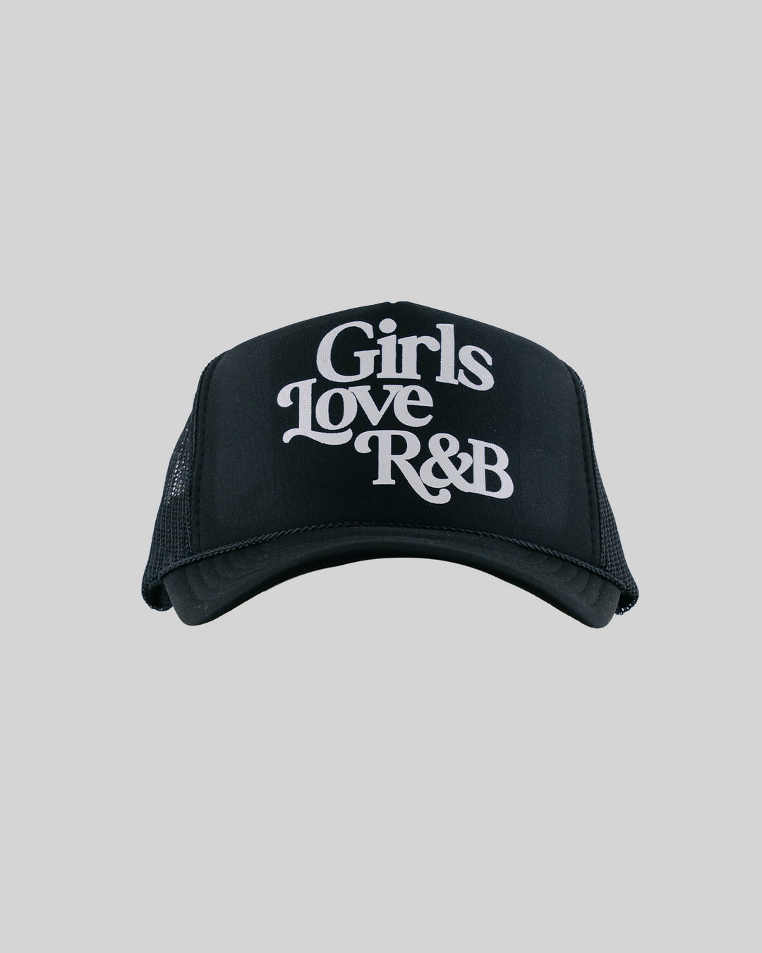 Girls Love R&amp;B V1 | Black Trucker Snapback