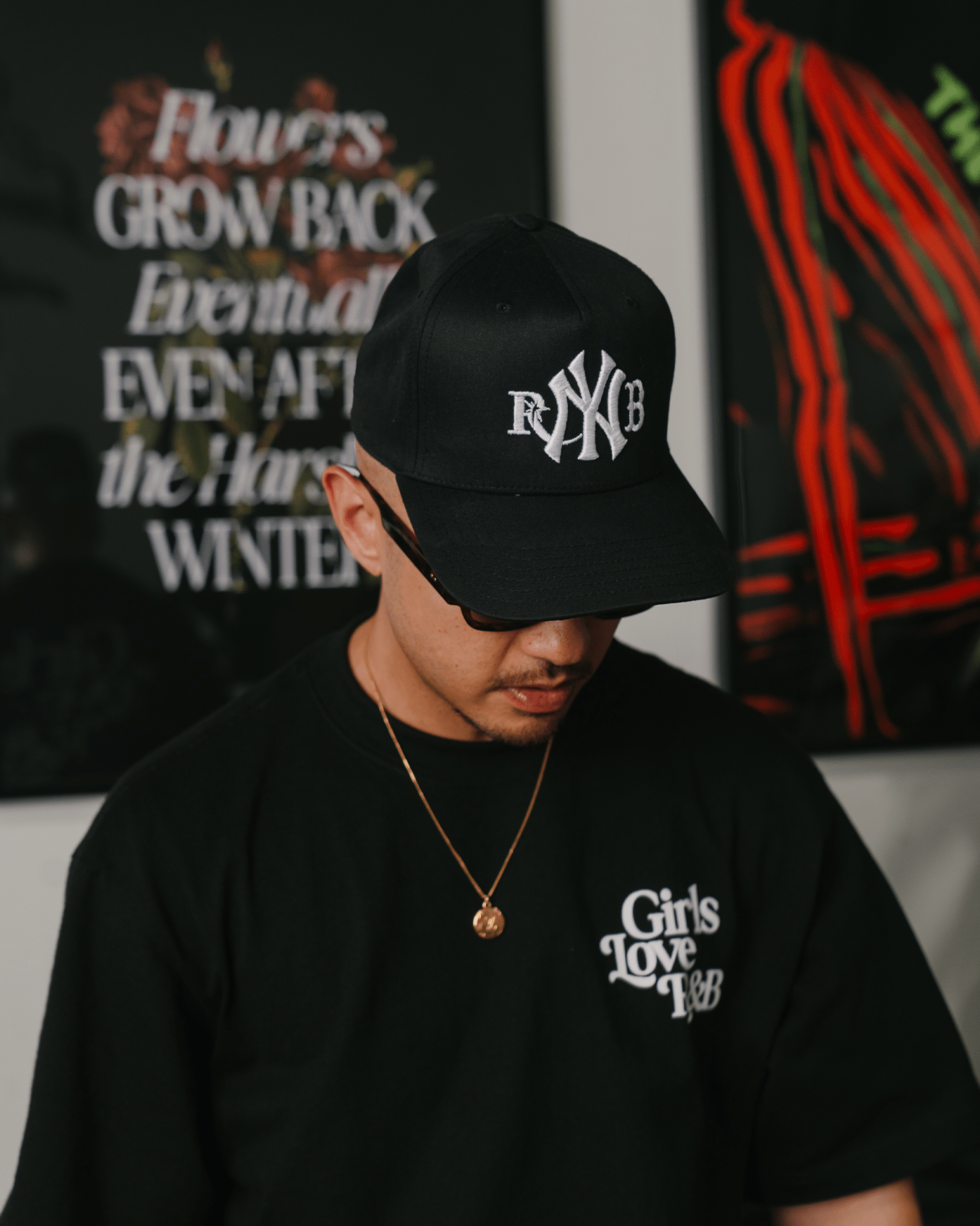 New York Rnb | Black Snapback - trainofthoughtcollective