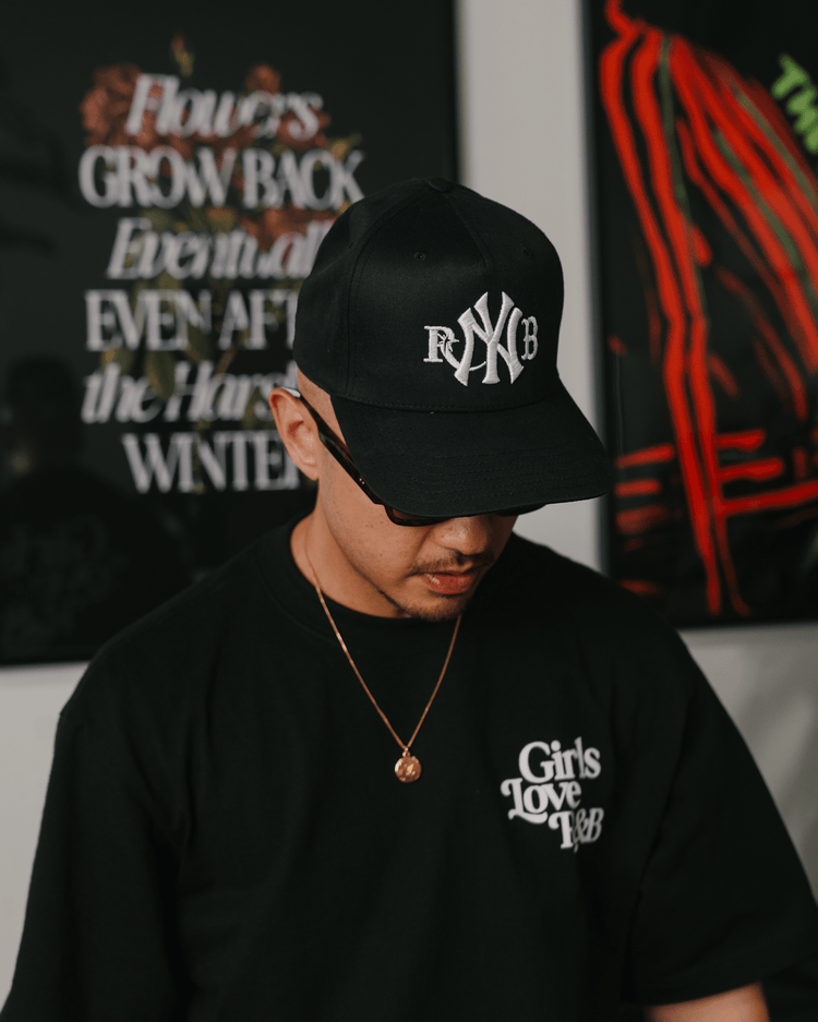 New York Rnb | Black Snapback - trainofthoughtcollective