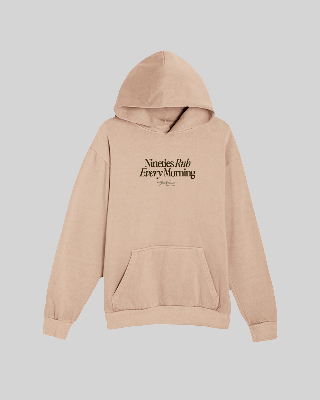 Nineties Rnb Every Morning Mushroom Hoodie - trainofthoughtcollective