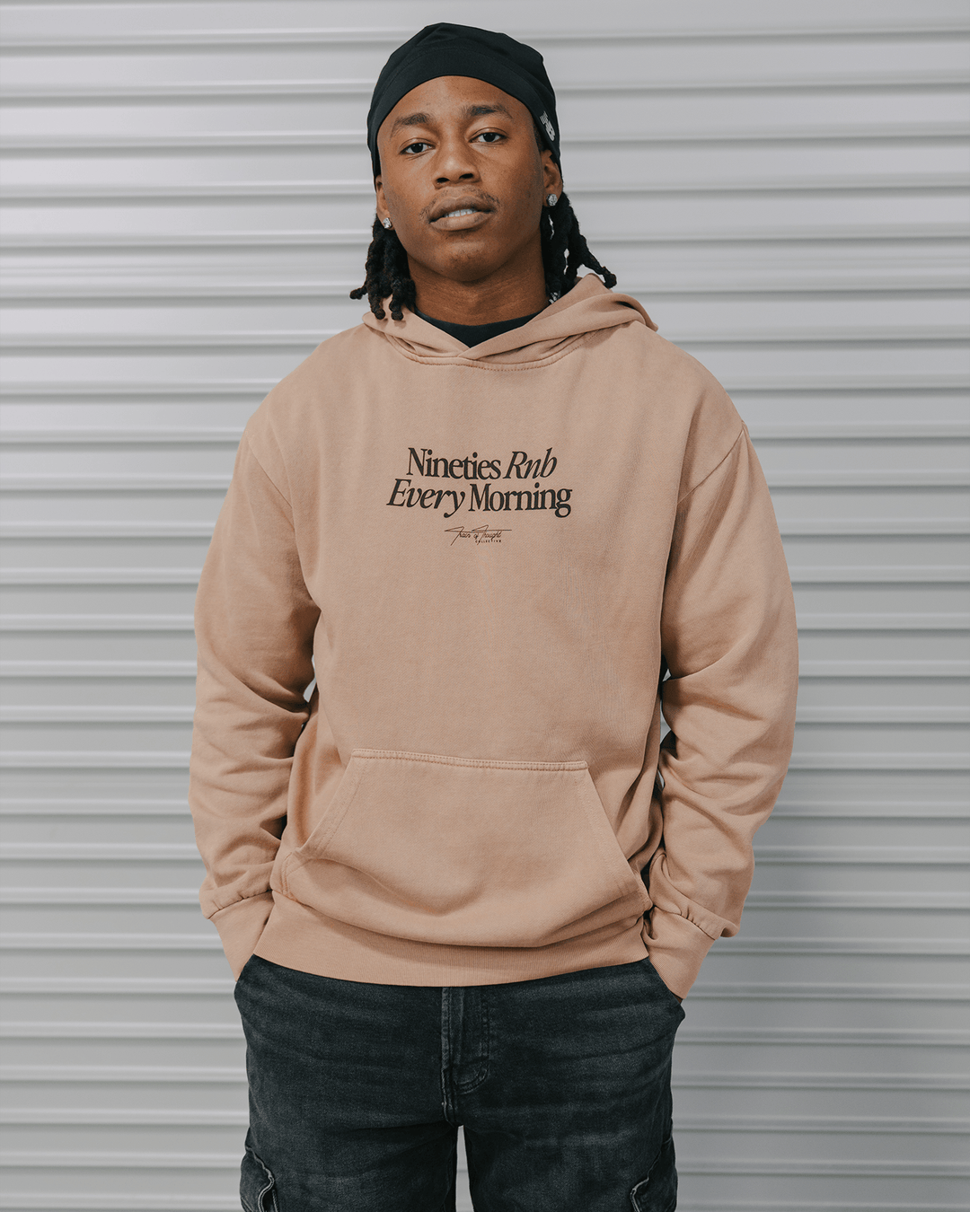 Nineties Rnb Every Morning Mushroom Hoodie - trainofthoughtcollective
