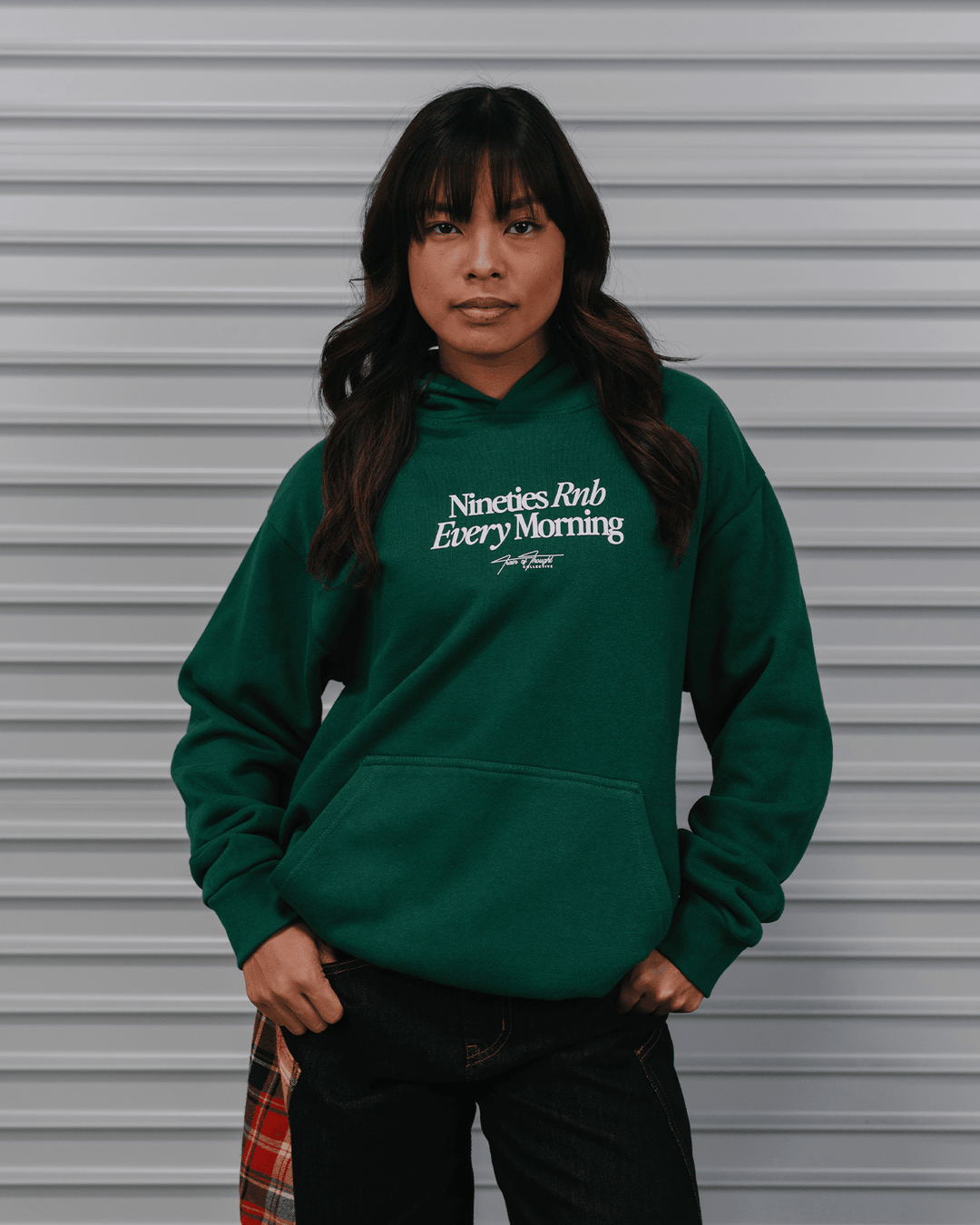 Nineties Rnb Every Morning | Urban Hoodie - trainofthoughtcollective