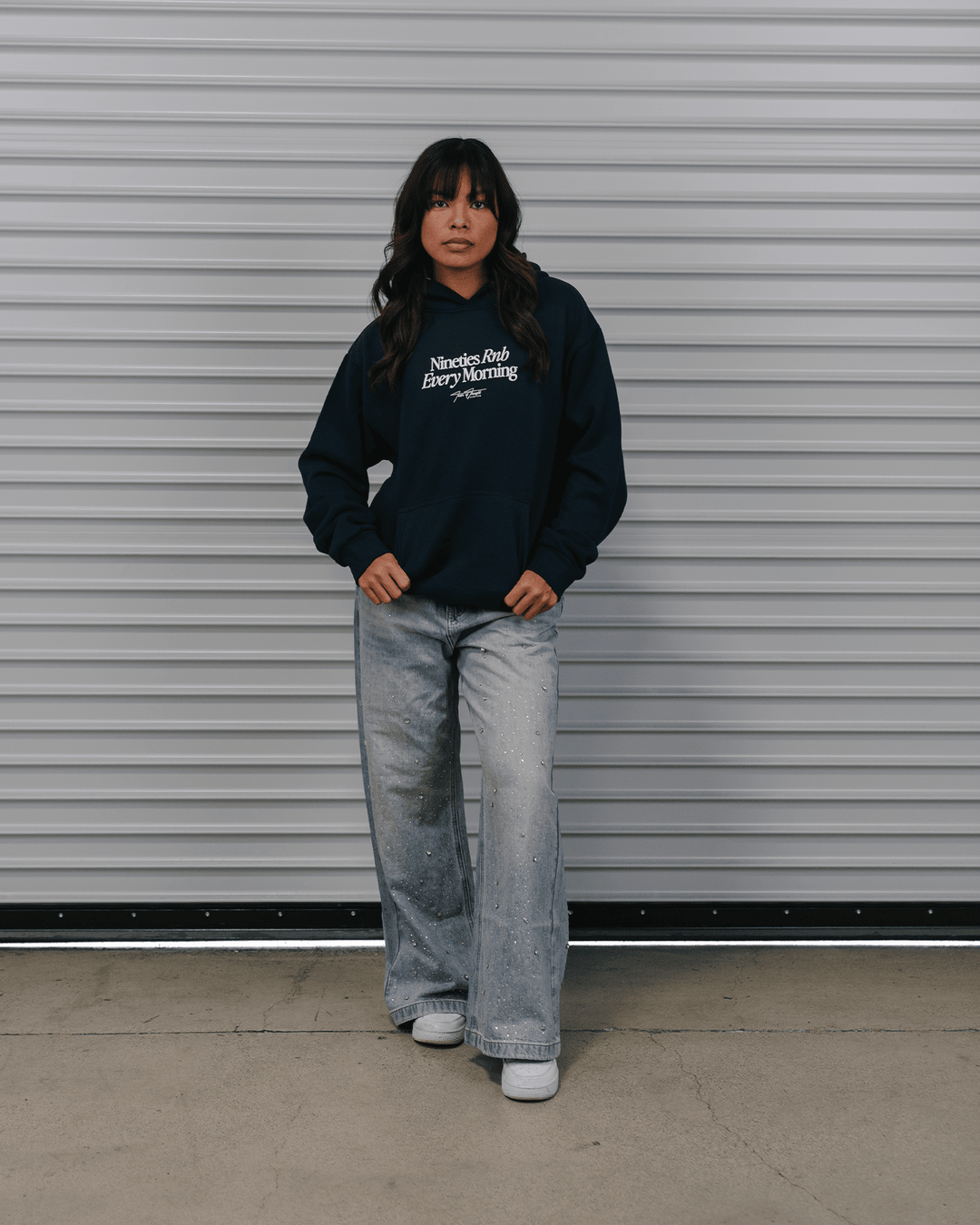 Nineties Rnb Every Morning | Urban Hoodie - trainofthoughtcollective