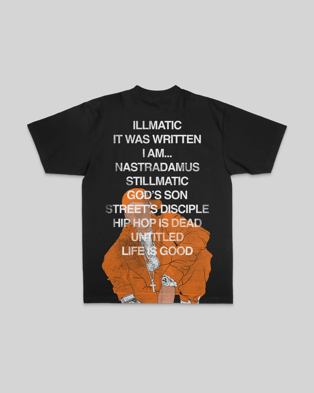 No Face NAS Black Tee - trainofthoughtcollective