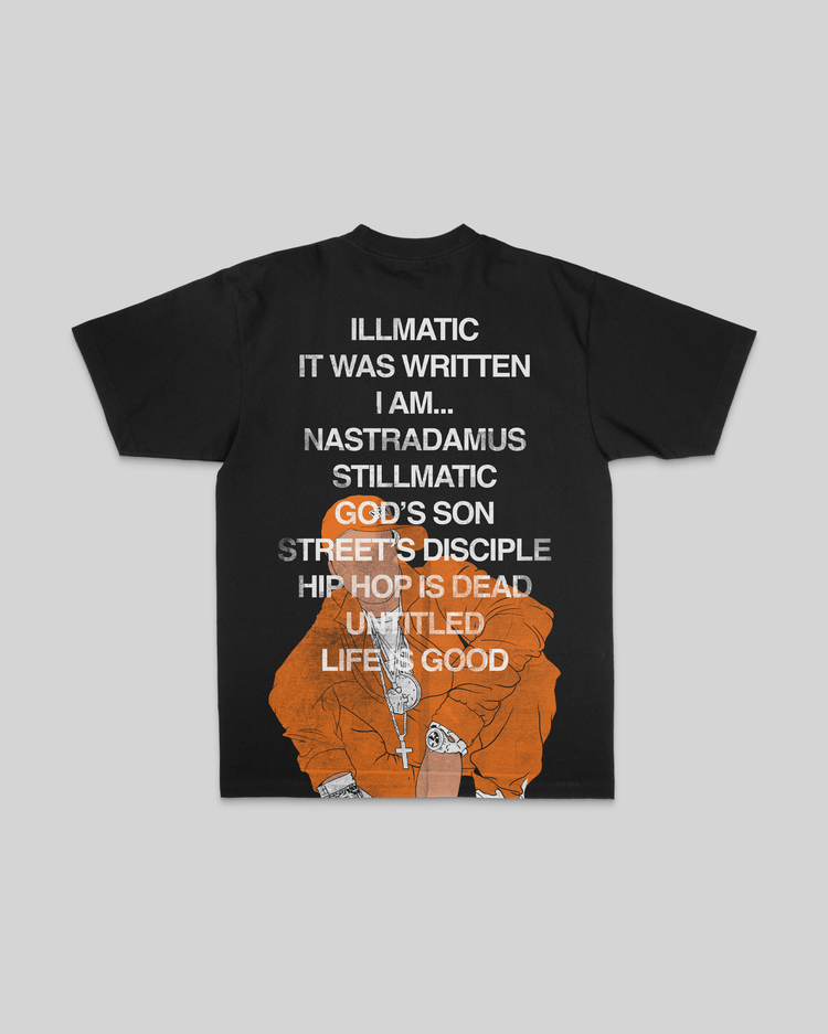 No Face NAS Black Tee - trainofthoughtcollective