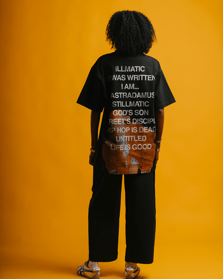 No Face NAS Black Tee - trainofthoughtcollective