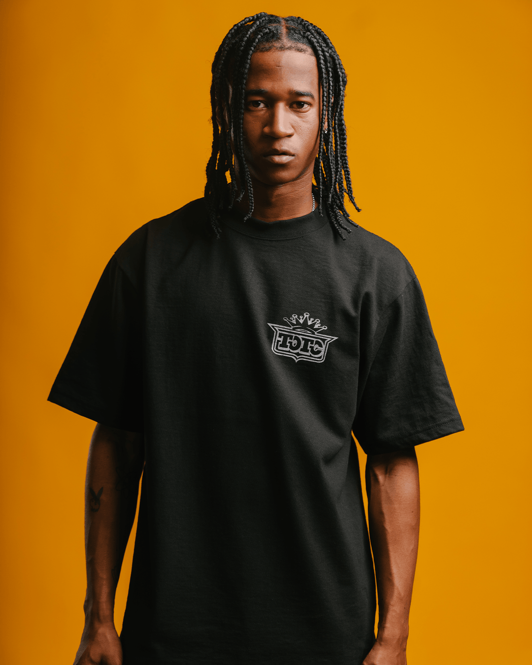 No Face OUTKAST Black Tee - trainofthoughtcollective