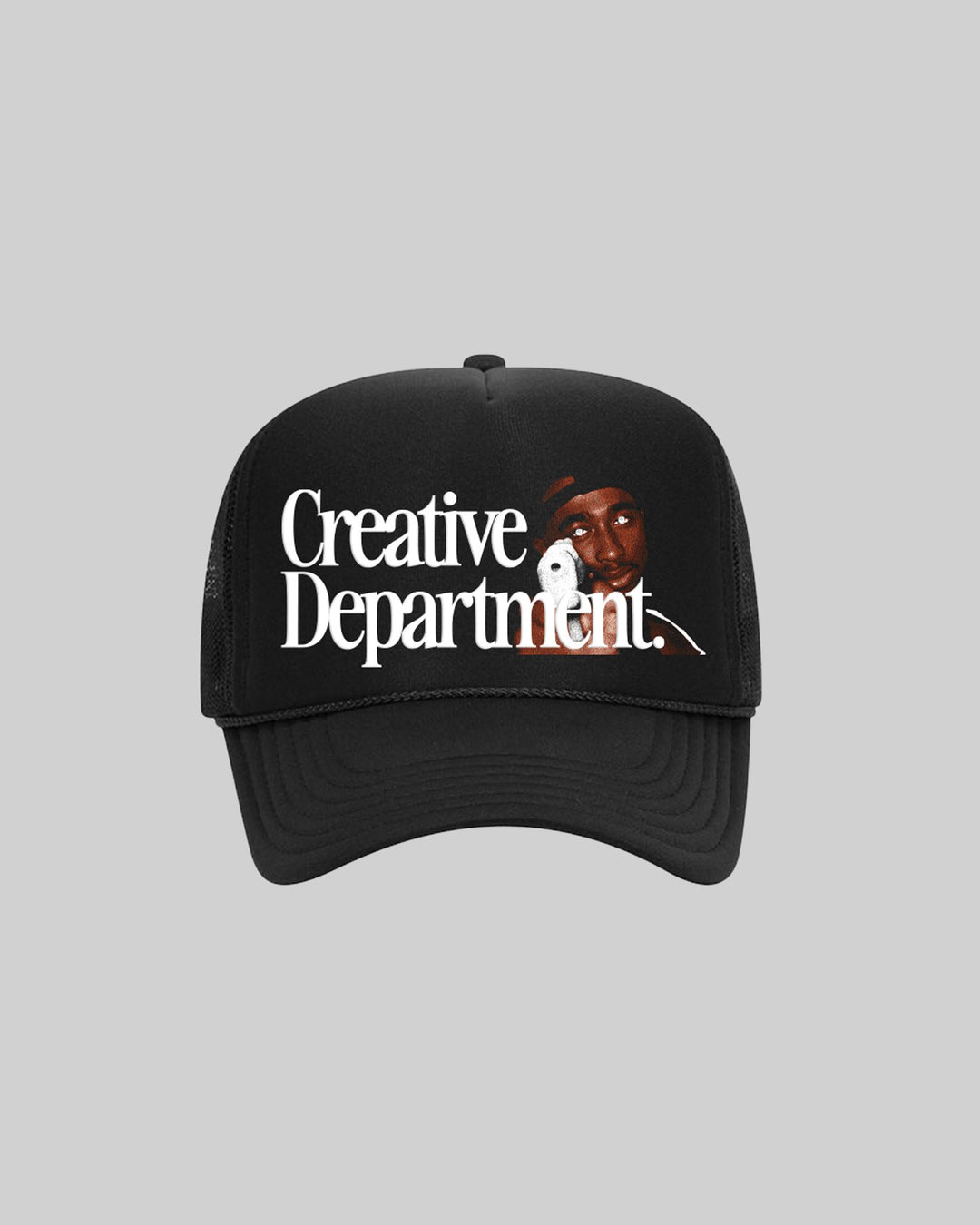 Pac Gem Dept. Black Trucker Hat - trainofthoughtcollective