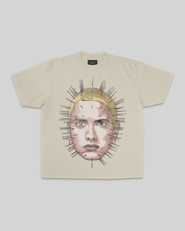 Pinhead Oversized Oatmeal Tee - trainofthoughtcollective