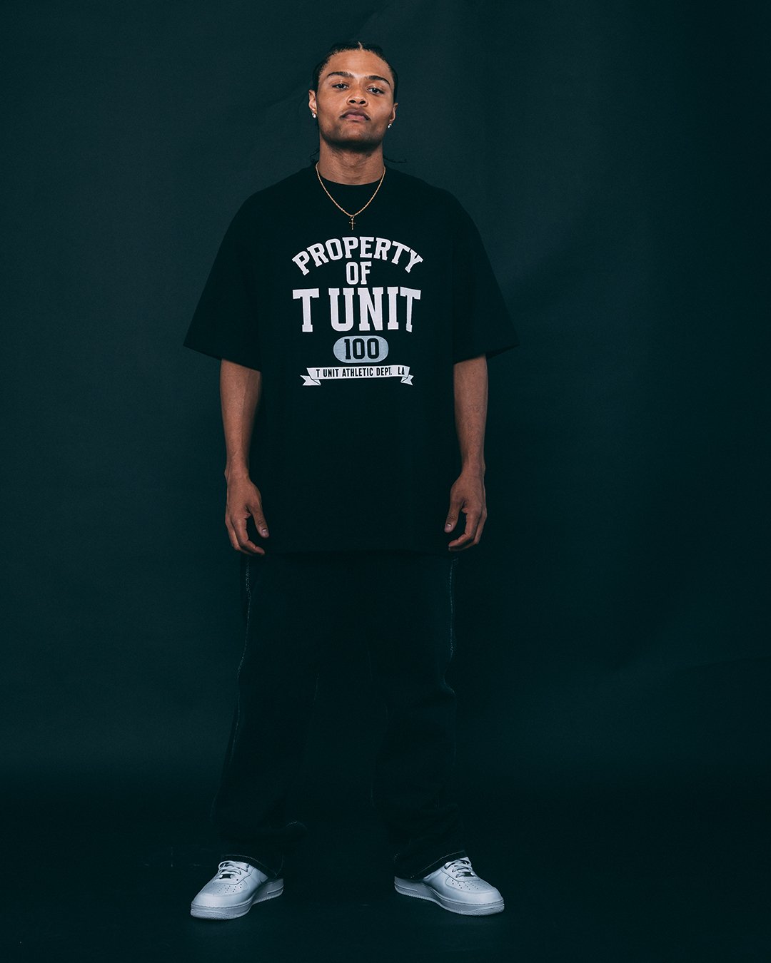 Property of T - Unit Black Tee - trainofthoughtcollective