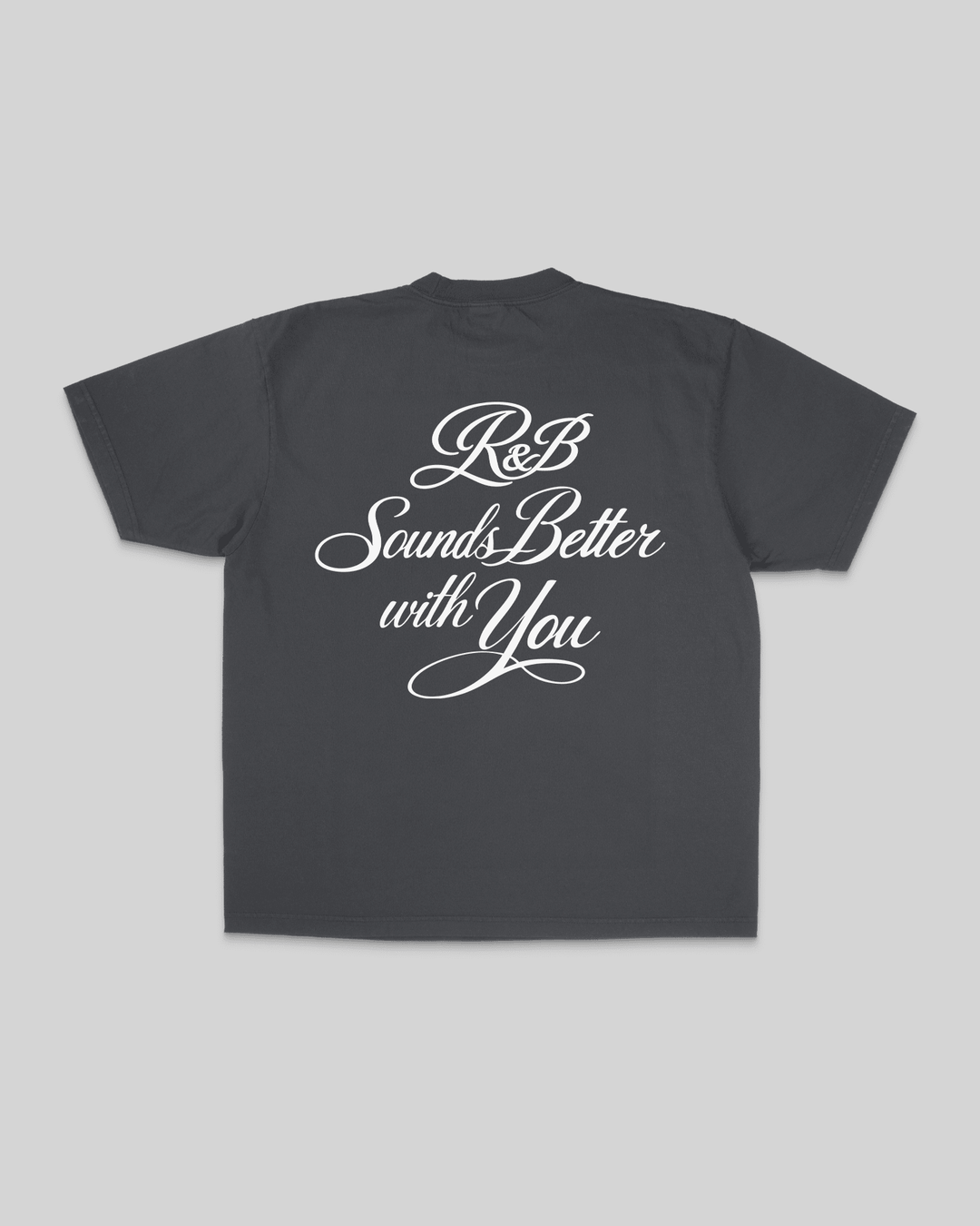 R&B with You | Oversized Shadow Graphic Tee - trainofthoughtcollective