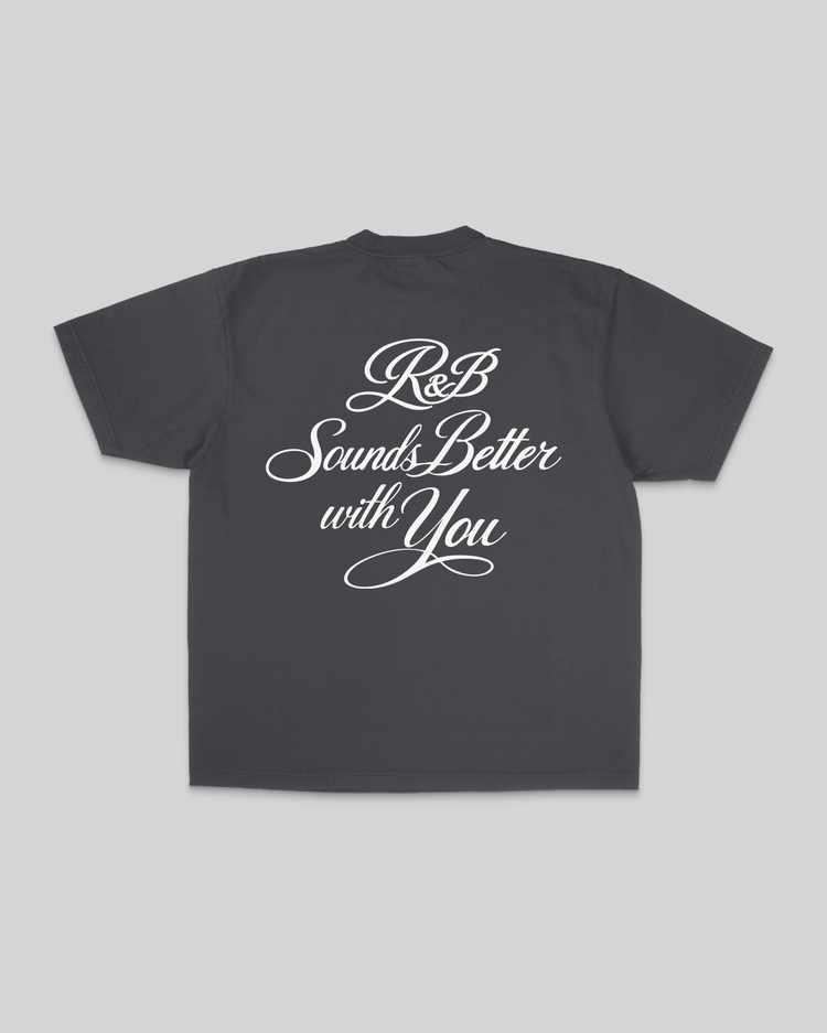 R&B with You | Oversized Shadow Graphic Tee - trainofthoughtcollective