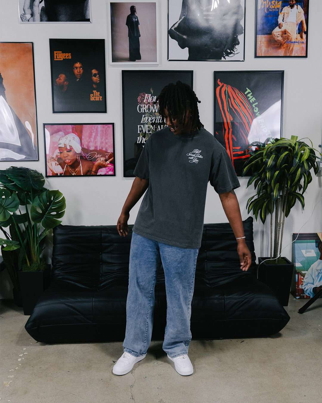 R&amp;B with You | Oversized Shadow Graphic Tee - trainofthoughtcollective