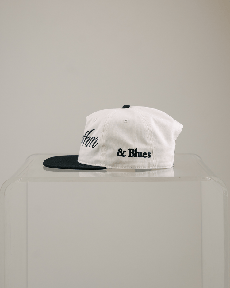Rhythm Black/Cream Snapback - trainofthoughtcollective