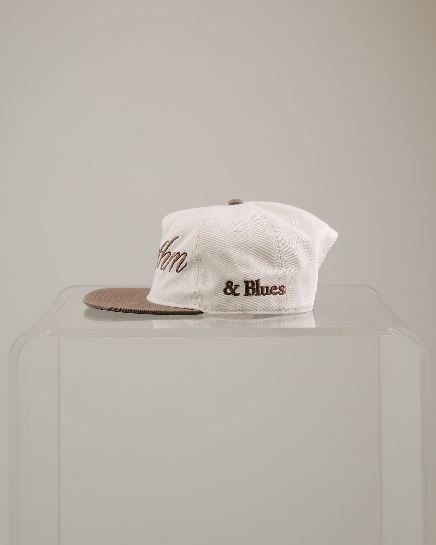 Rhythm Brown/Cream Snapback - trainofthoughtcollective