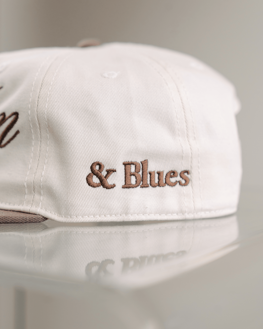 Rhythm Brown/Cream Snapback - trainofthoughtcollective