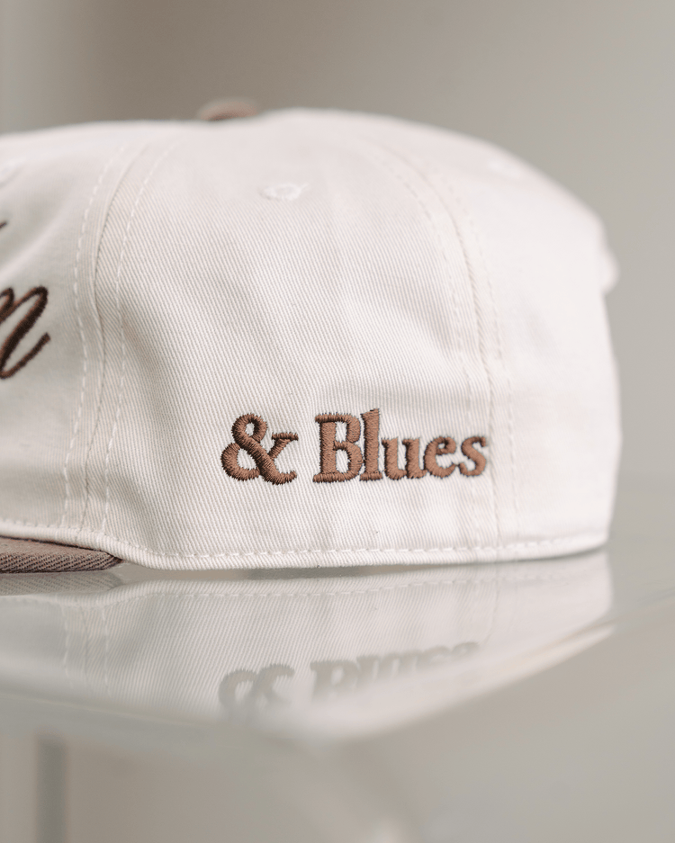 Rhythm Brown/Cream Snapback - trainofthoughtcollective