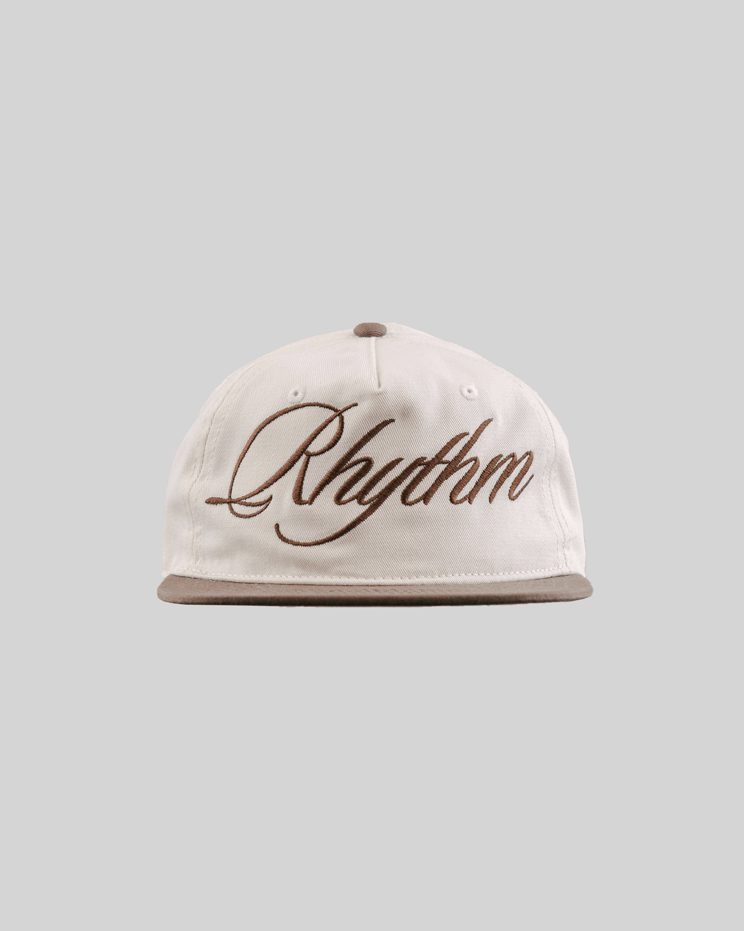 Rhythm Brown/Cream Snapback - trainofthoughtcollective