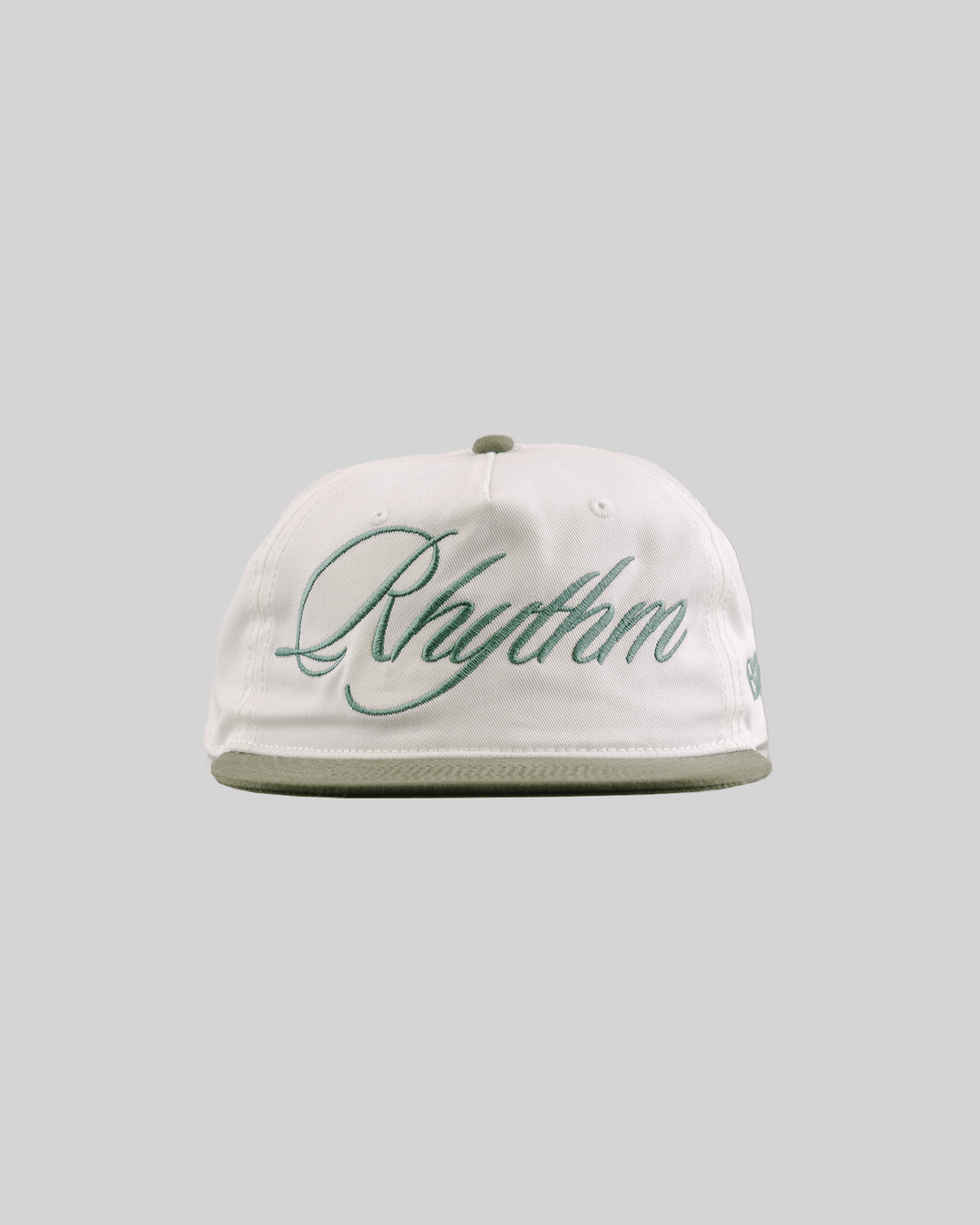Rhythm Green/Cream Snapback - trainofthoughtcollective