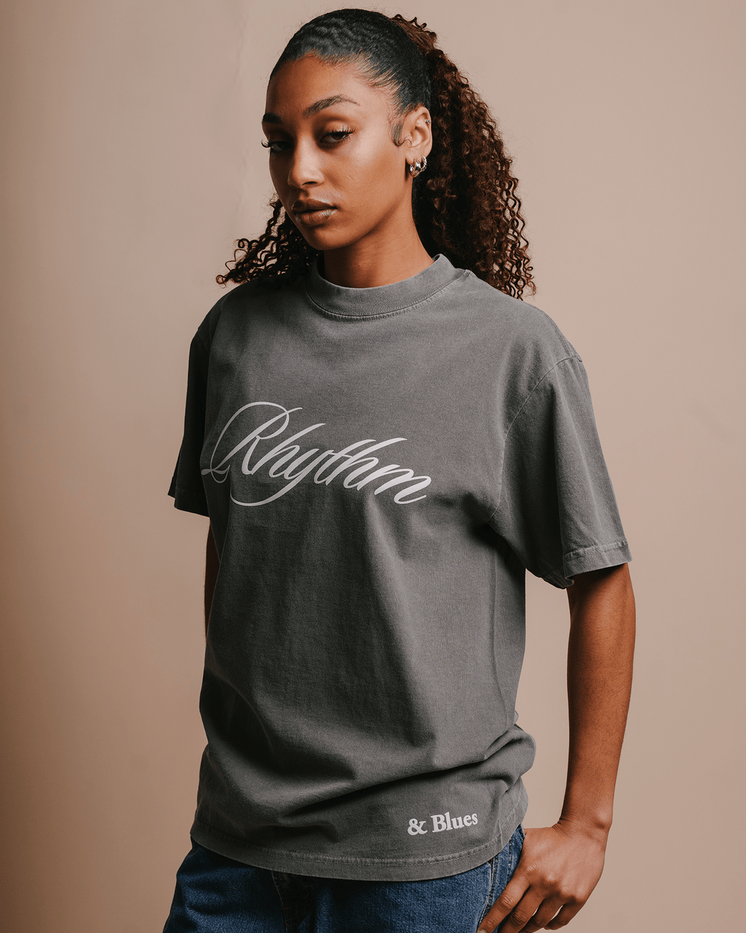 Rhythm Oversized Shadow Tee - trainofthoughtcollective