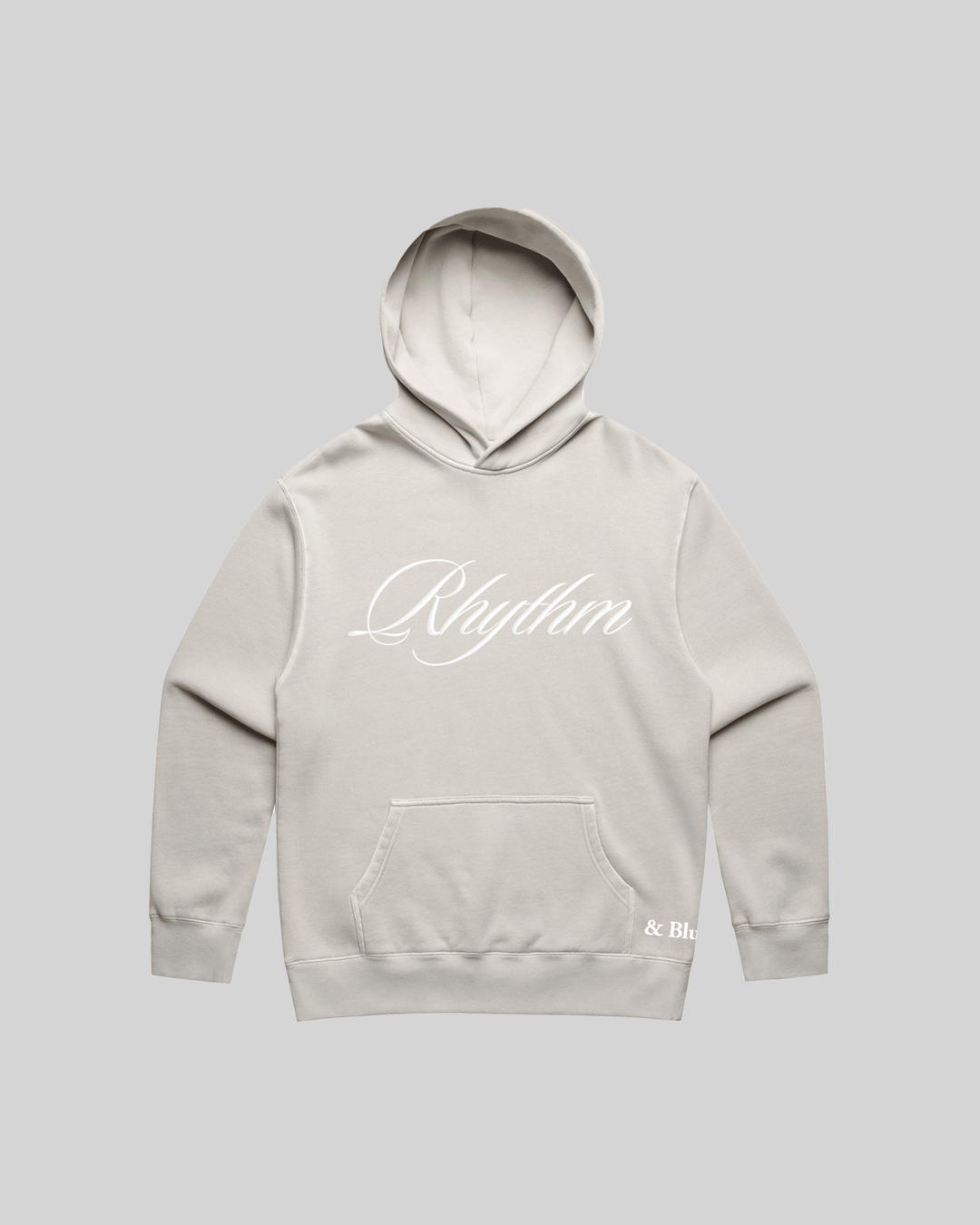 Rhythm Relaxed Faded Bone Hoodie - trainofthoughtcollective