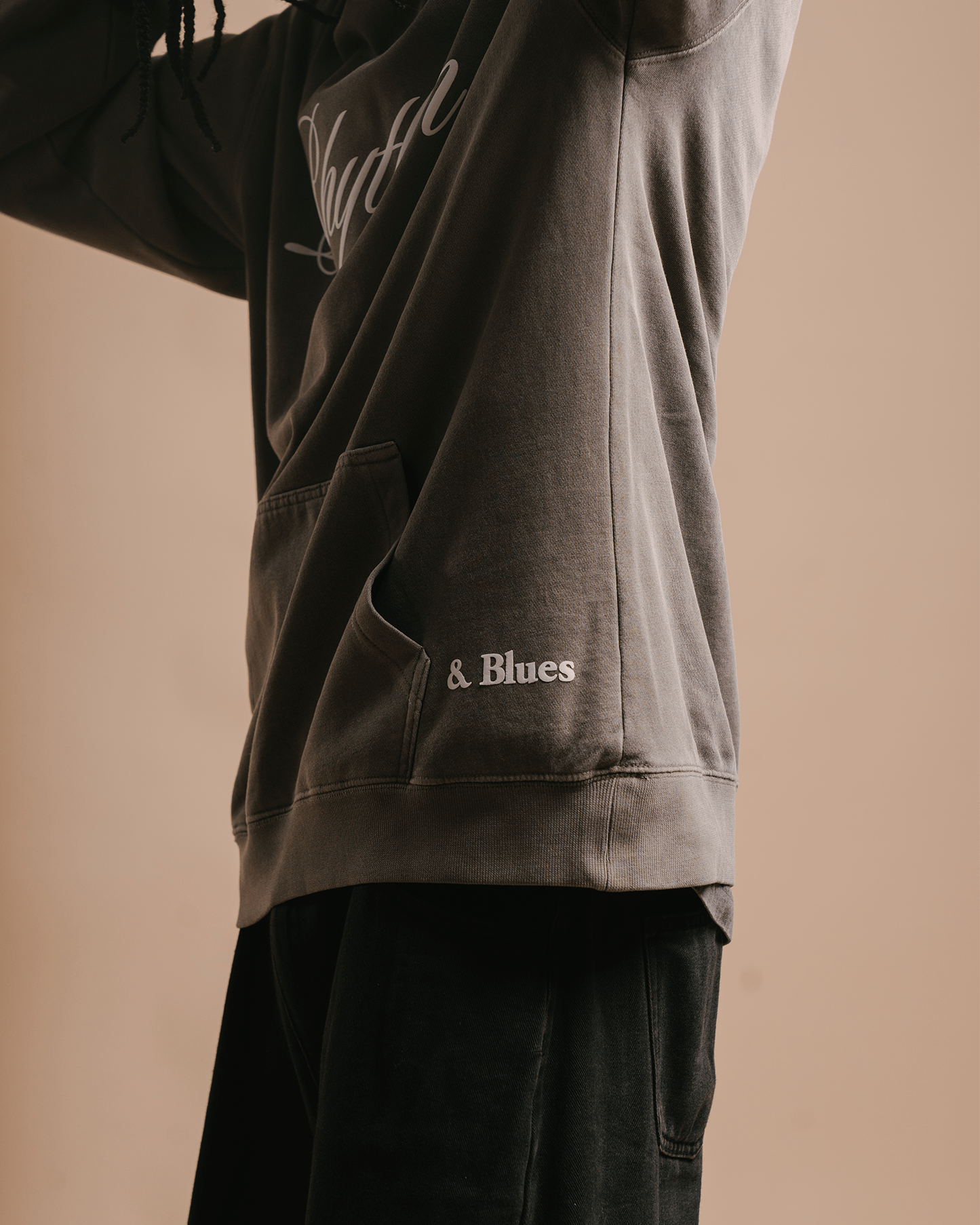 Rhythm Relaxed Faded Grey Hoodie - trainofthoughtcollective